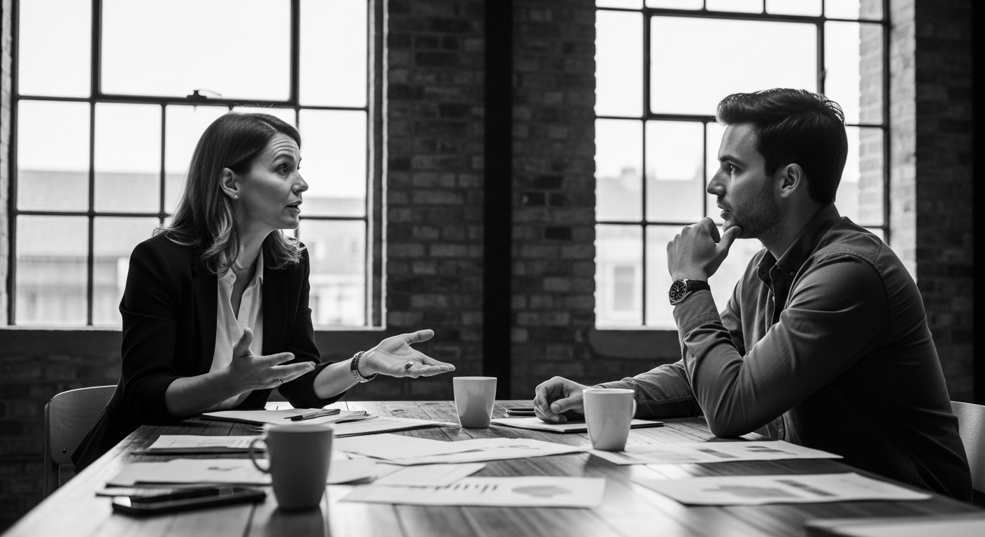 Executive coaching session